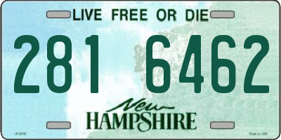 NH license plate 2816462