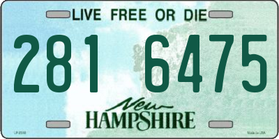 NH license plate 2816475