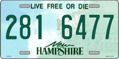 NH license plate 2816477