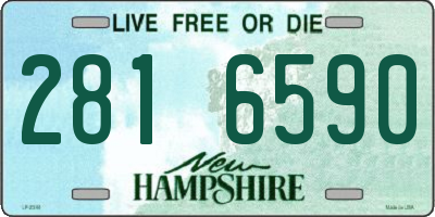 NH license plate 2816590