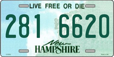 NH license plate 2816620
