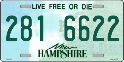 NH license plate 2816622