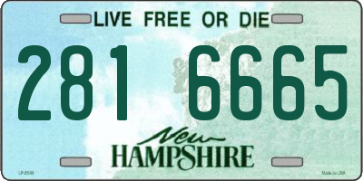 NH license plate 2816665