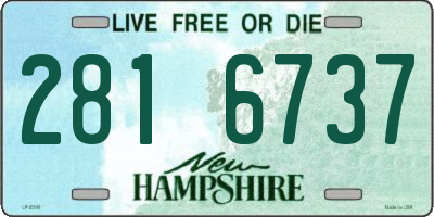 NH license plate 2816737