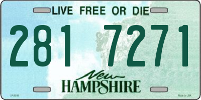 NH license plate 2817271