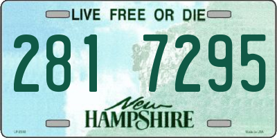NH license plate 2817295