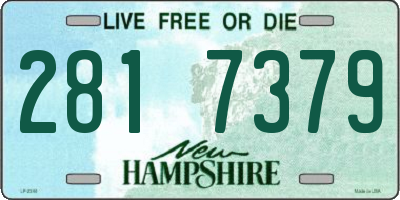 NH license plate 2817379