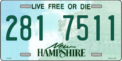 NH license plate 2817511