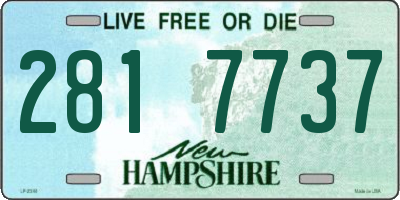 NH license plate 2817737