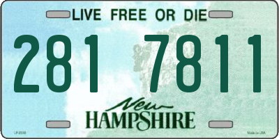 NH license plate 2817811