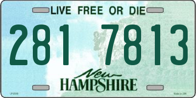 NH license plate 2817813