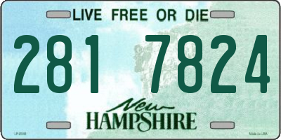 NH license plate 2817824