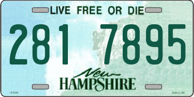 NH license plate 2817895