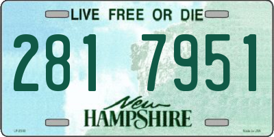 NH license plate 2817951