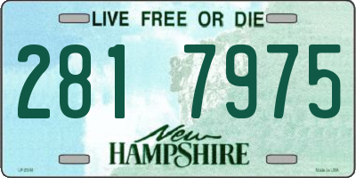 NH license plate 2817975