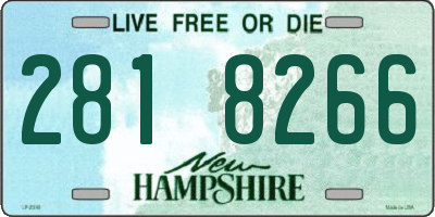 NH license plate 2818266