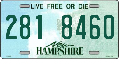 NH license plate 2818460