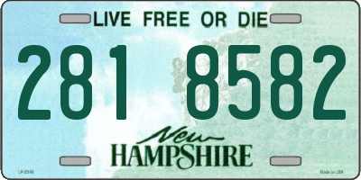 NH license plate 2818582