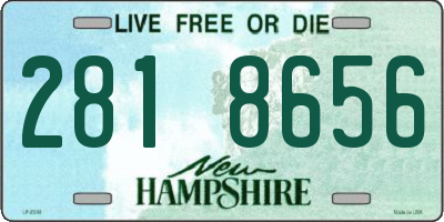NH license plate 2818656
