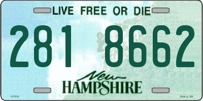 NH license plate 2818662