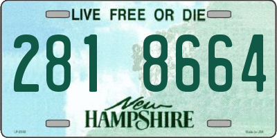 NH license plate 2818664
