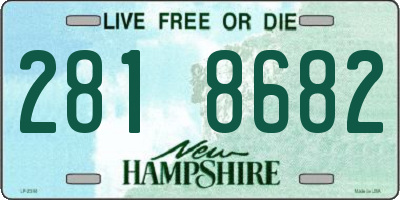 NH license plate 2818682