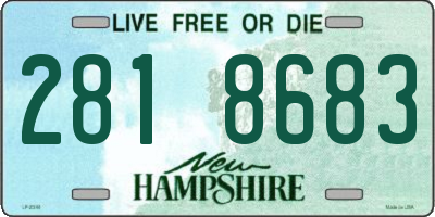 NH license plate 2818683