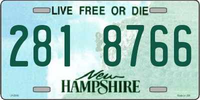NH license plate 2818766