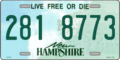NH license plate 2818773