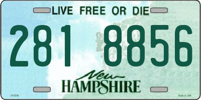 NH license plate 2818856