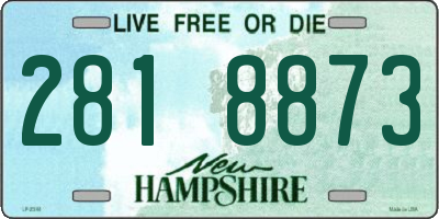 NH license plate 2818873