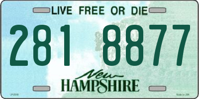 NH license plate 2818877