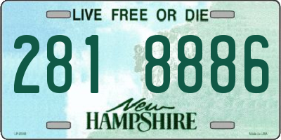 NH license plate 2818886