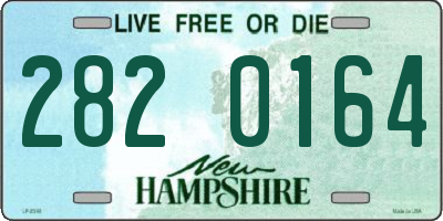 NH license plate 2820164