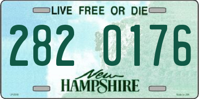 NH license plate 2820176