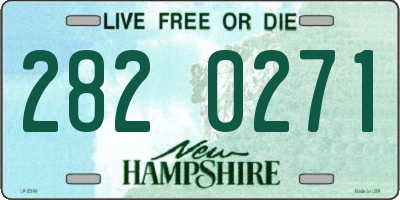 NH license plate 2820271