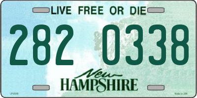 NH license plate 2820338