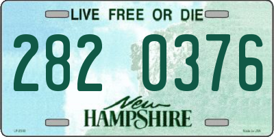 NH license plate 2820376