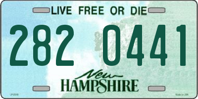 NH license plate 2820441
