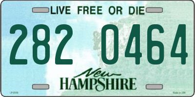 NH license plate 2820464