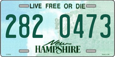 NH license plate 2820473