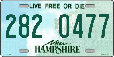 NH license plate 2820477