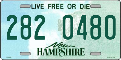 NH license plate 2820480