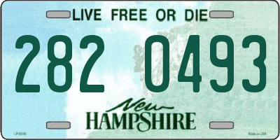 NH license plate 2820493