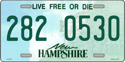NH license plate 2820530