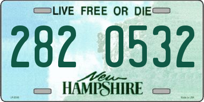 NH license plate 2820532