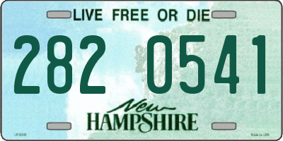 NH license plate 2820541