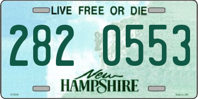 NH license plate 2820553