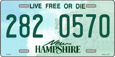 NH license plate 2820570