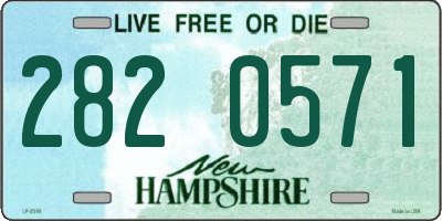 NH license plate 2820571
